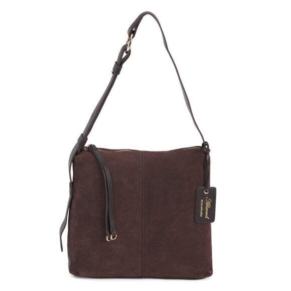 ASHWOOD Handbags - ASHWOOD Brown Suede Shopper Bag